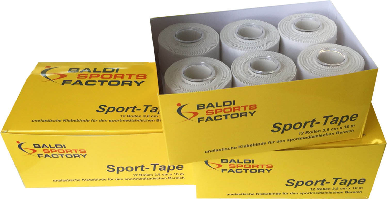 Sport-Tape-Set 3,8 cm x 10 m