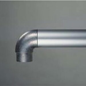 Alu-Barrieren-90° Bogen